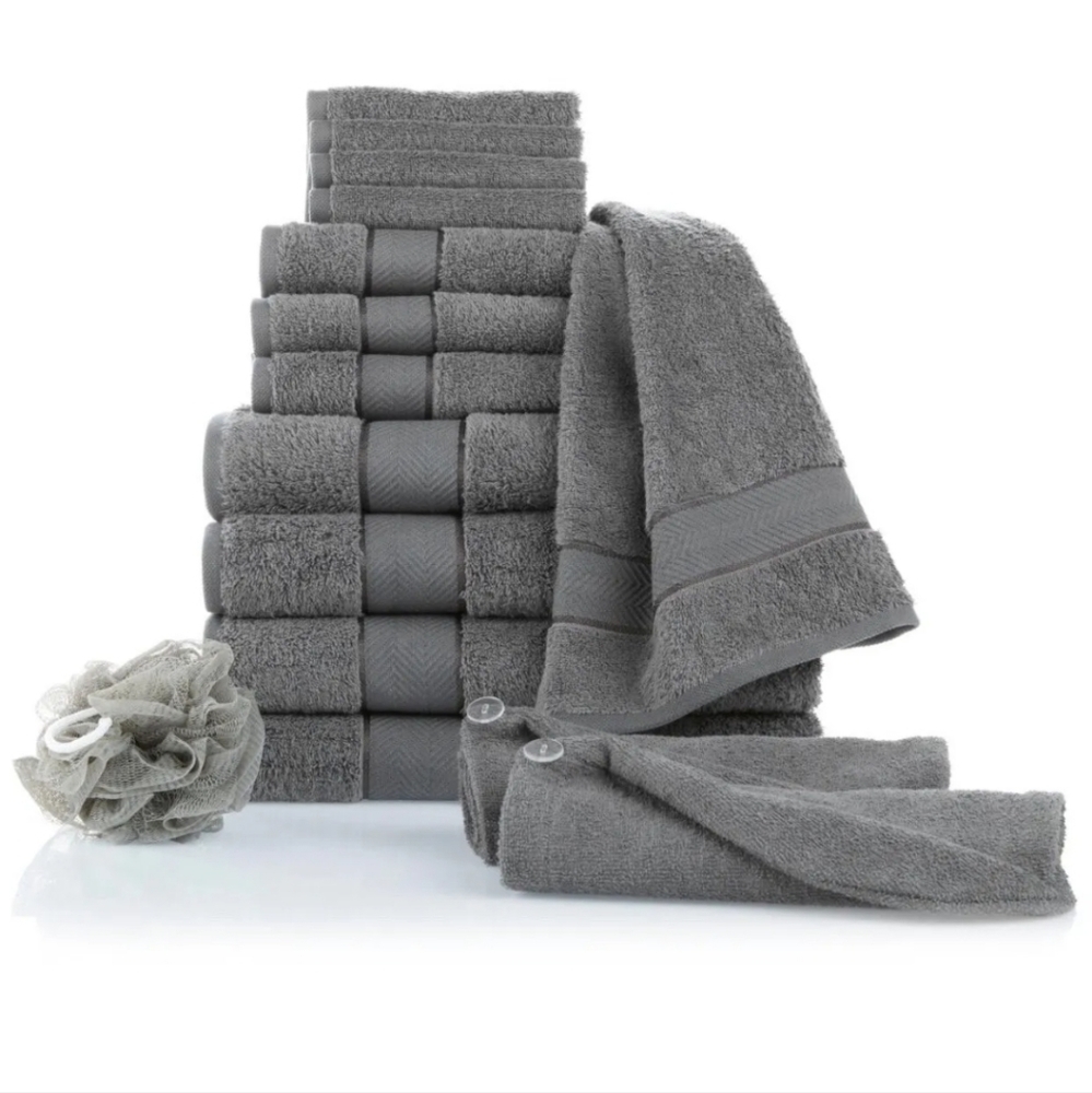 Concierge collection 13 piece Turkish Cotton Towel Set